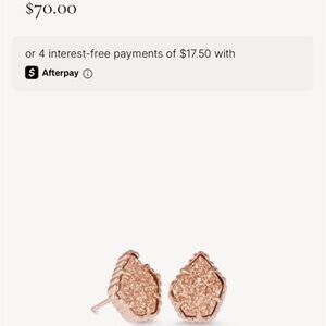 Kendra Scott Rose Stud Earrings
